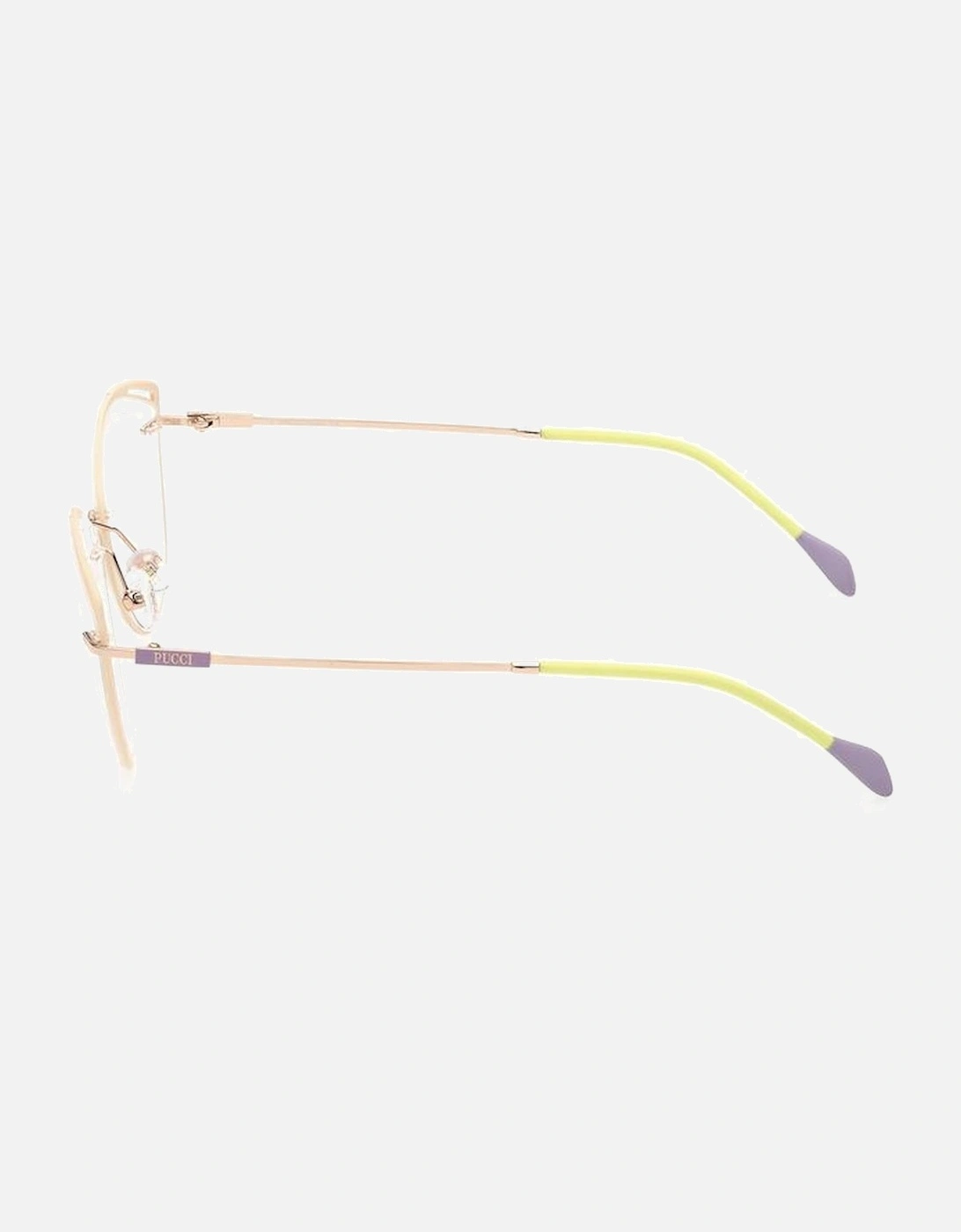 Metal Frame Glasses Women - Gray