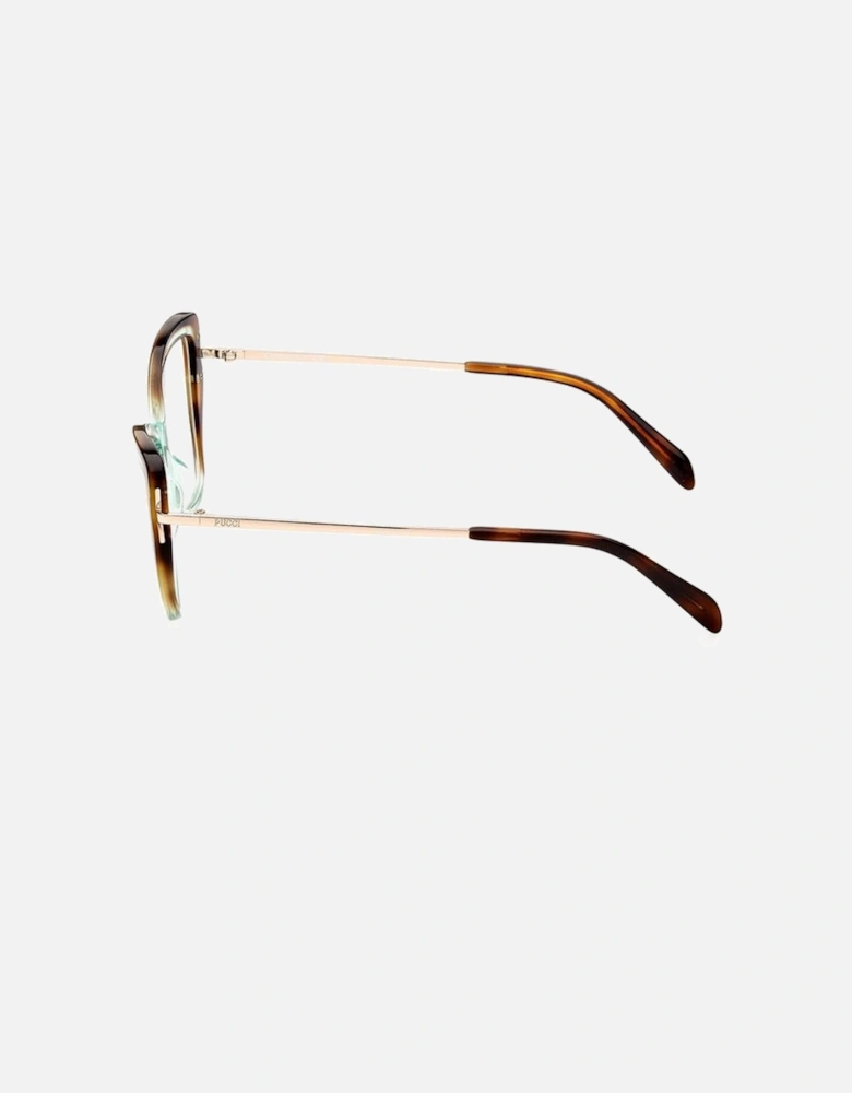 Acetate Rectangular Eyeglasses Women - Green Frames