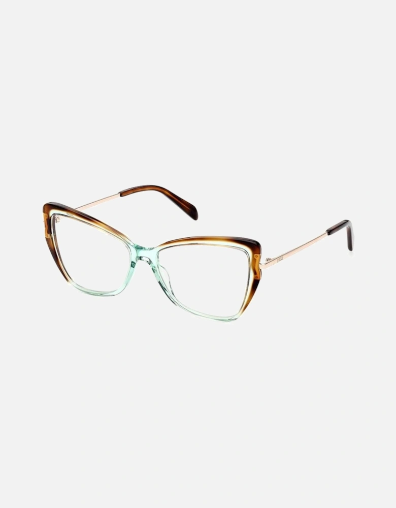 Acetate Rectangular Eyeglasses Women - Green Frames