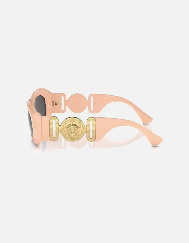 Acetate Sunglasses with Grey Lenses Women - Multicolor