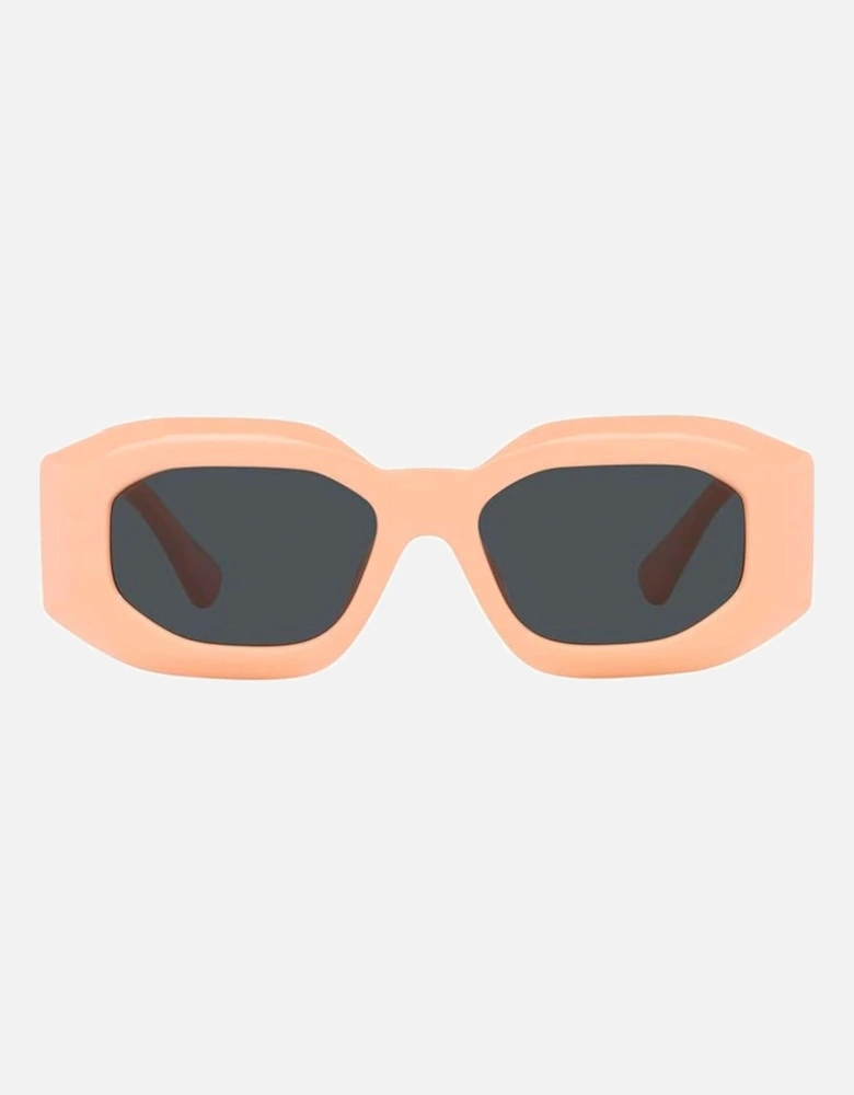 Acetate Sunglasses with Grey Lenses Women - Multicolor