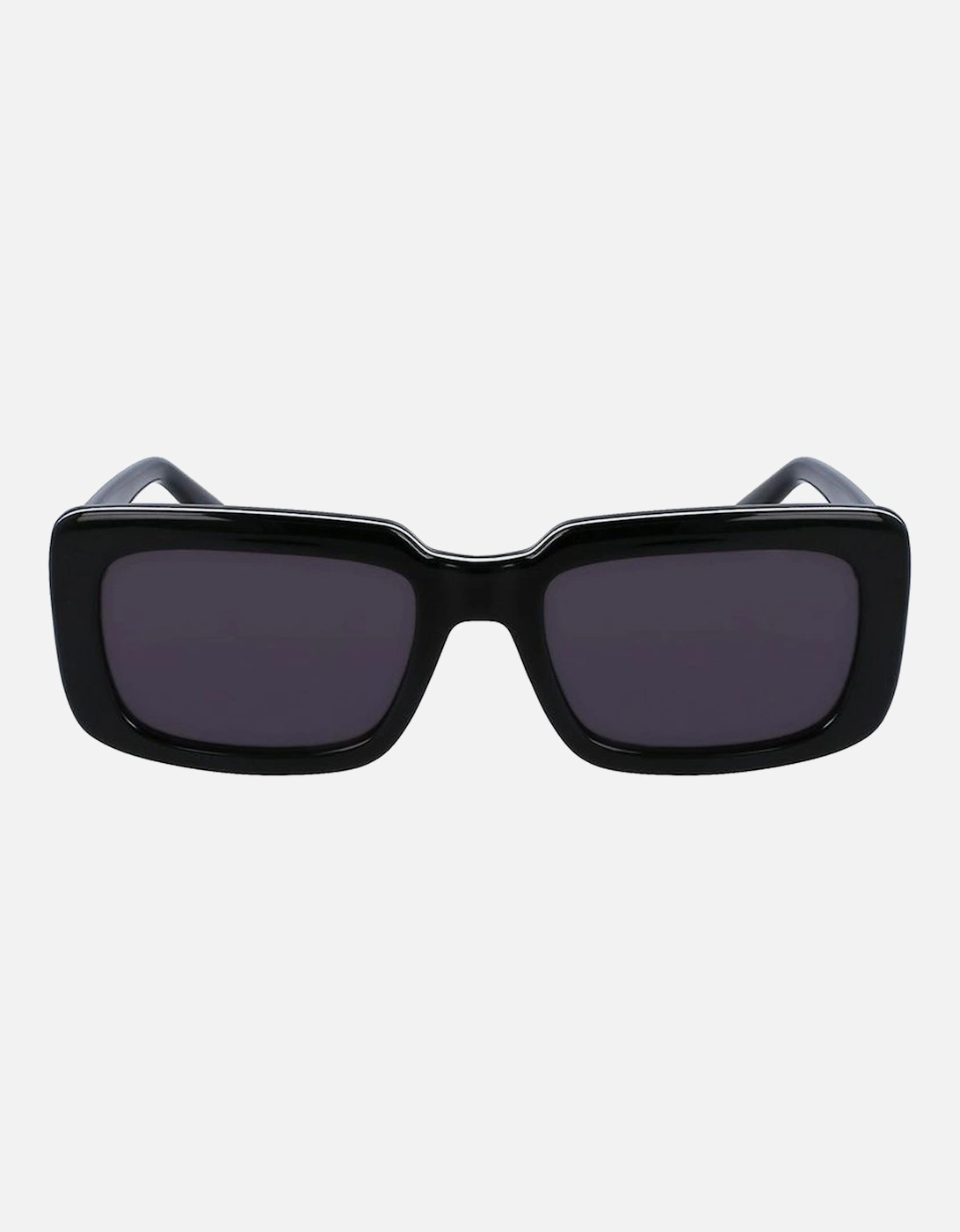 Injected Frame Sunglasses Unisex - Black