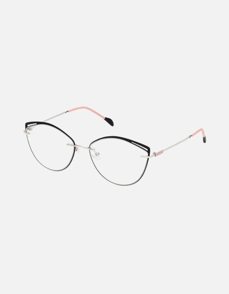 Metal Frame Glasses Women - Black