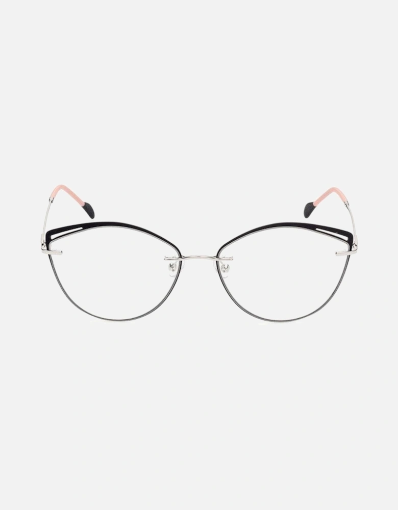 Metal Frame Glasses Women - Black