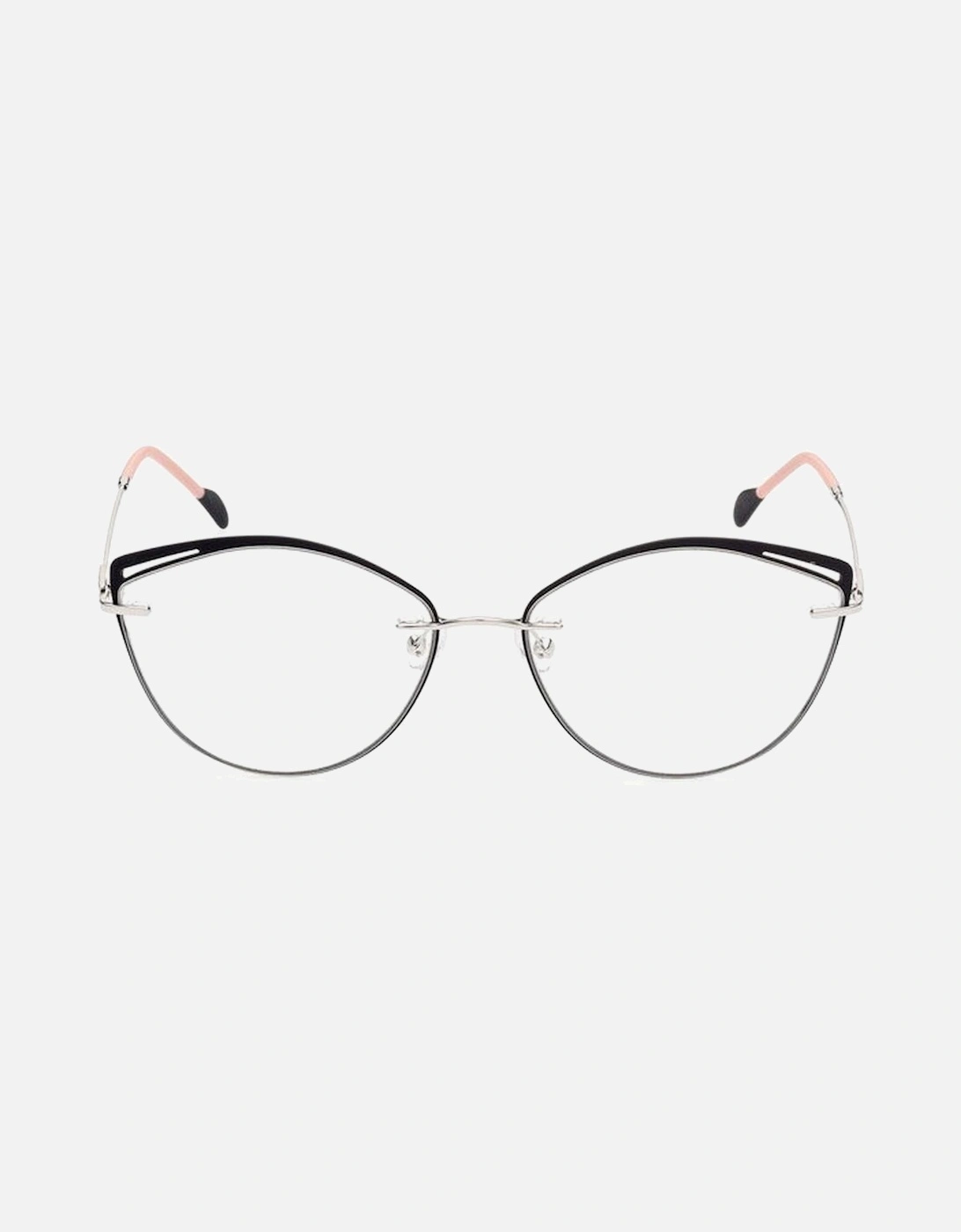 Metal Frame Glasses Women - Black
