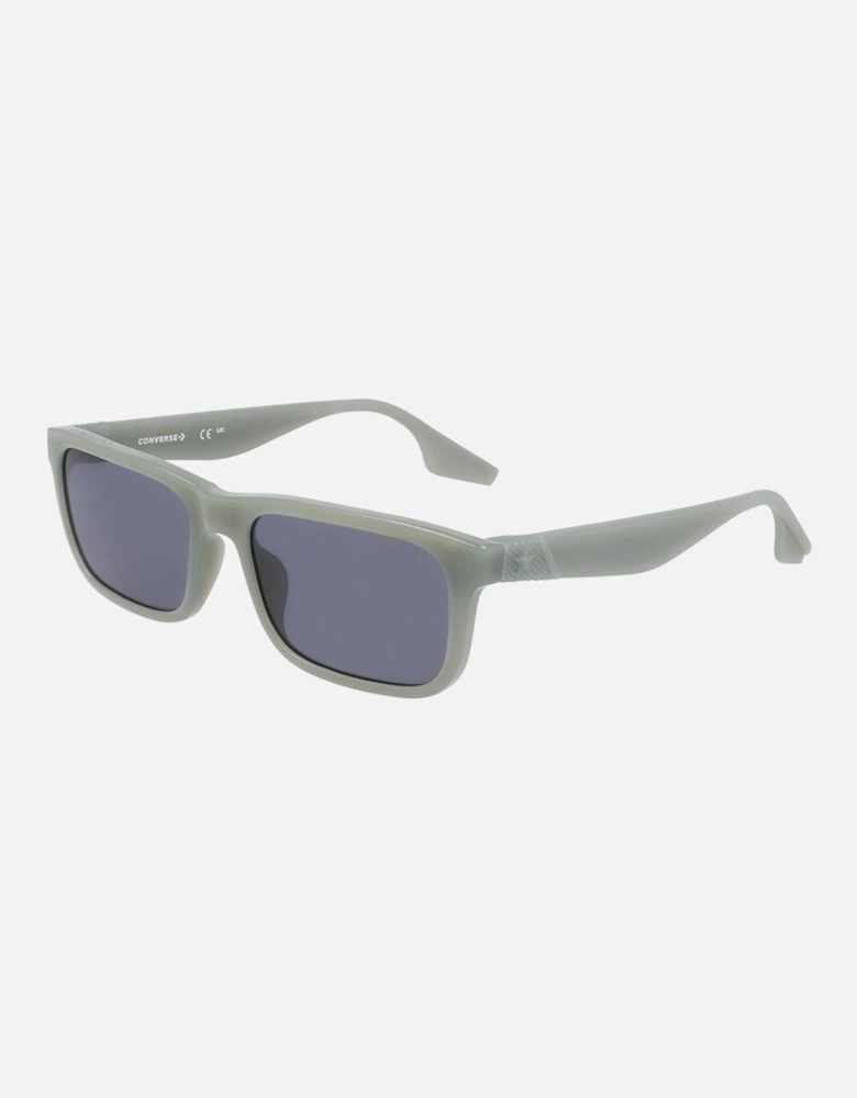 Injected Material Sunglasses with Grey Lenses Unisex - Green