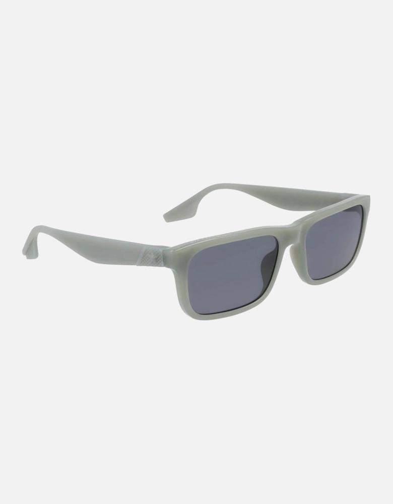 Injected Material Sunglasses with Grey Lenses Unisex - Green