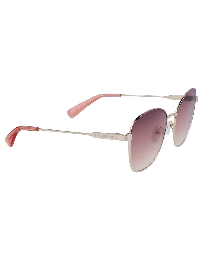 Metal Sunglasses LO164S-727 Women - Yellow