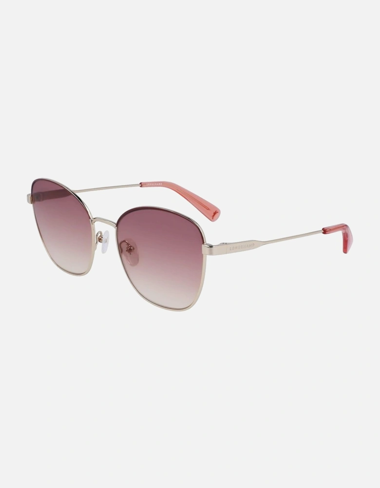 Metal Sunglasses LO164S-727 Women - Yellow