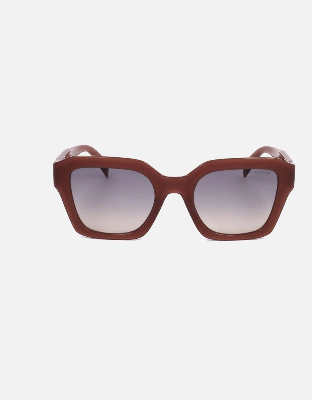 Resin Square Frame Sunglasses Women - Blue