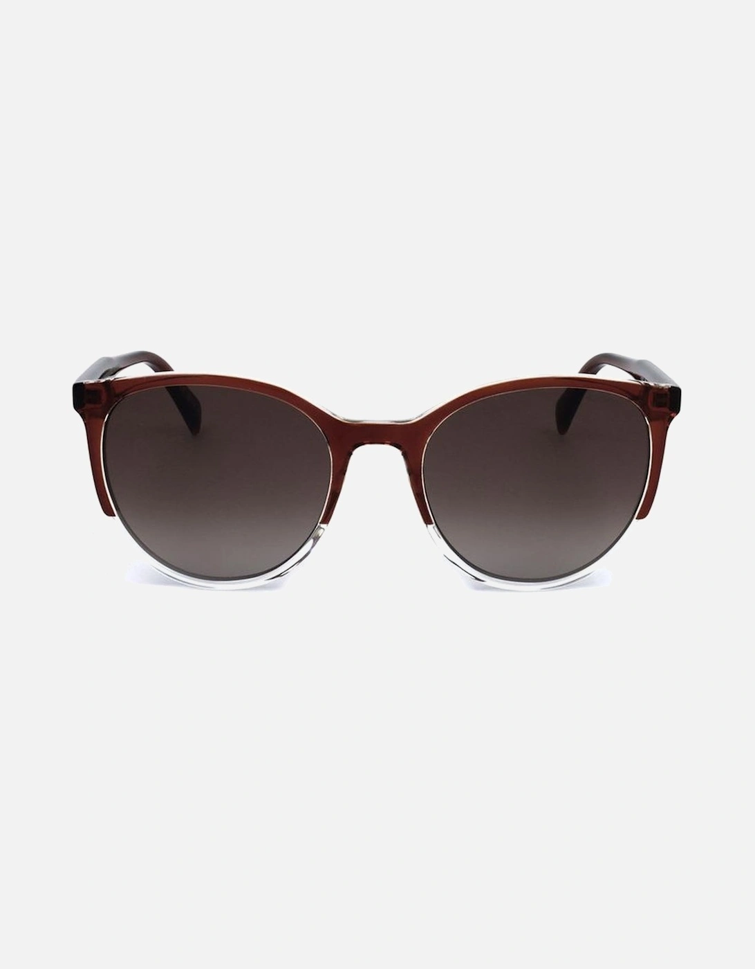 Resin Sunglasses with Brown Lenses Women - Black