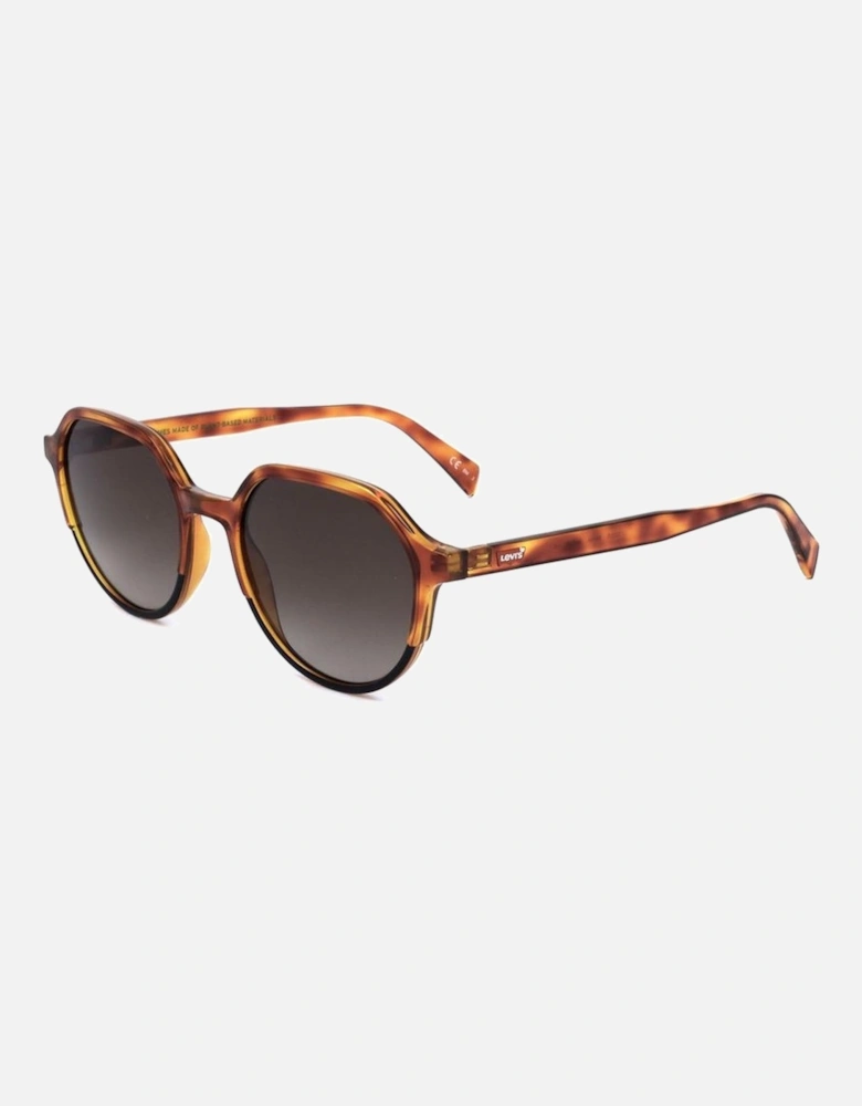 Resin Sunglasses with Grey Lenses Unisex - Black