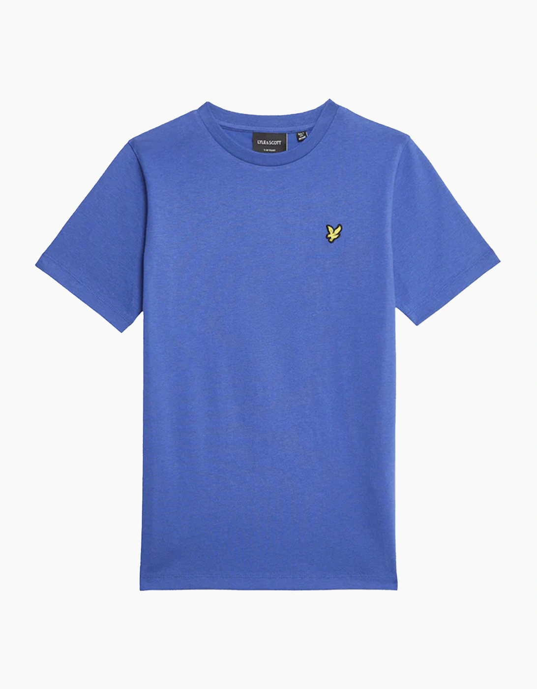 Men's Lyle Scott Mens Short Sleeve T Shirts Regular Fit Crew Neck Summer Cotton Tee - Blue - Size: 40