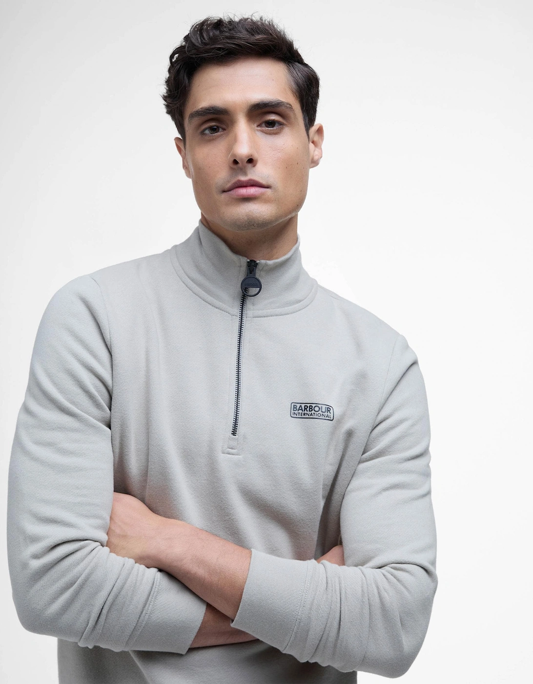 Essential Half-Zip Mens Sweatshirt