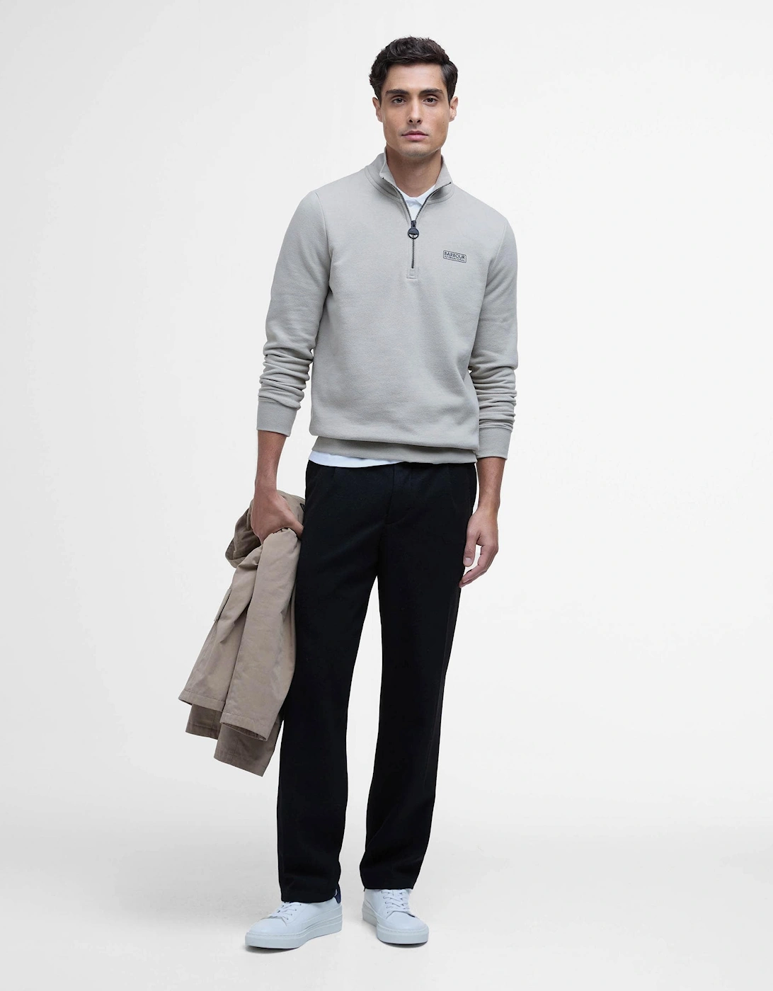 Essential Half-Zip Mens Sweatshirt