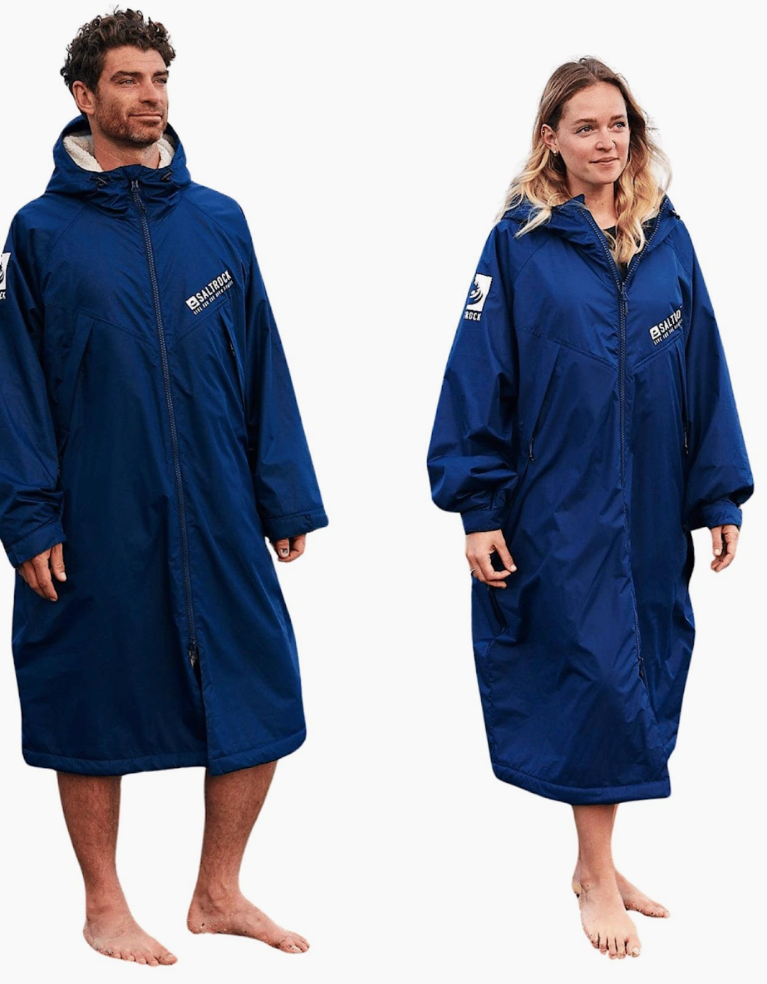 Saltrock Adults Four Seasons Robe Changing Robe - Blue - Size: XS