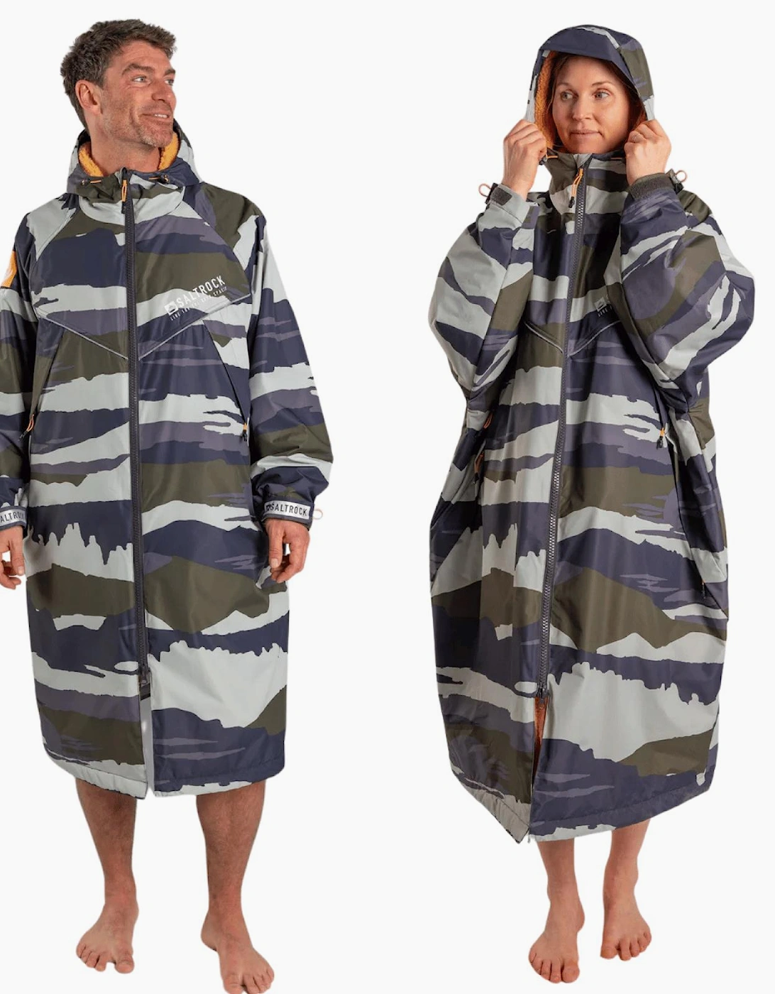 Saltrock Adults Four Season Changing Robe - Green - Size: M