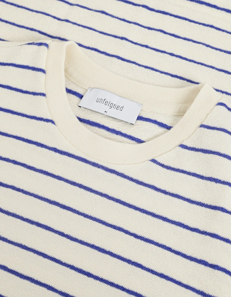 Basic Striped Terry T-Shirt