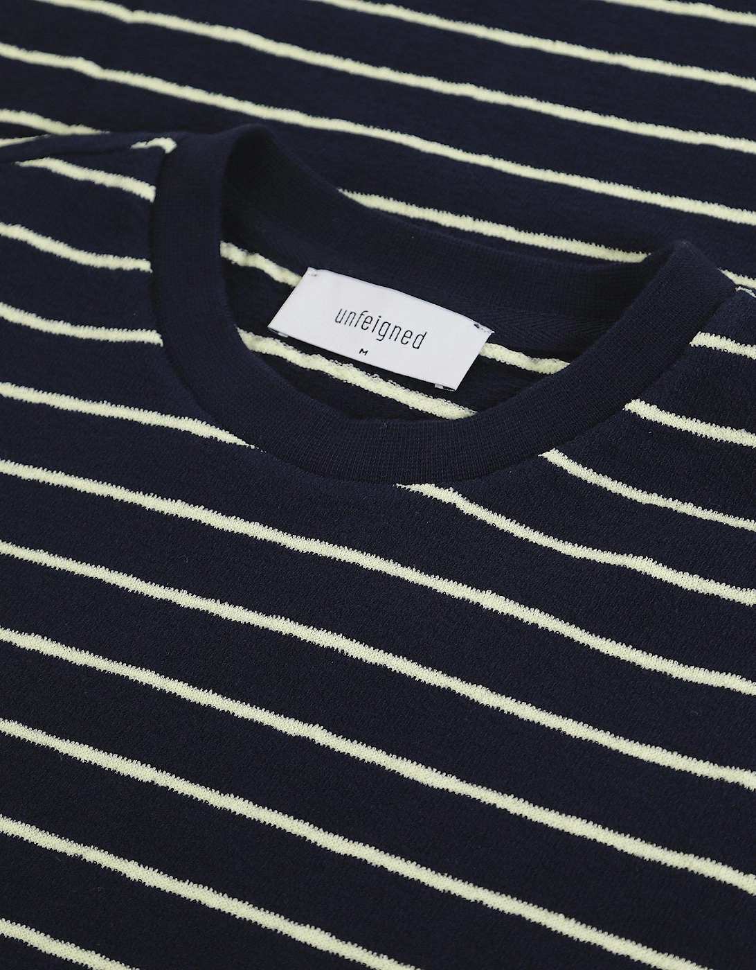 Basic Striped Terry T-Shirt