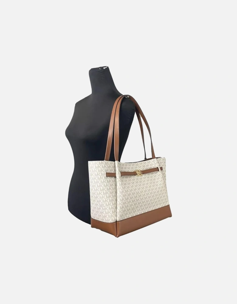 Reed Large Belted Tote Bag Women - Vanilla Shoulder Bags