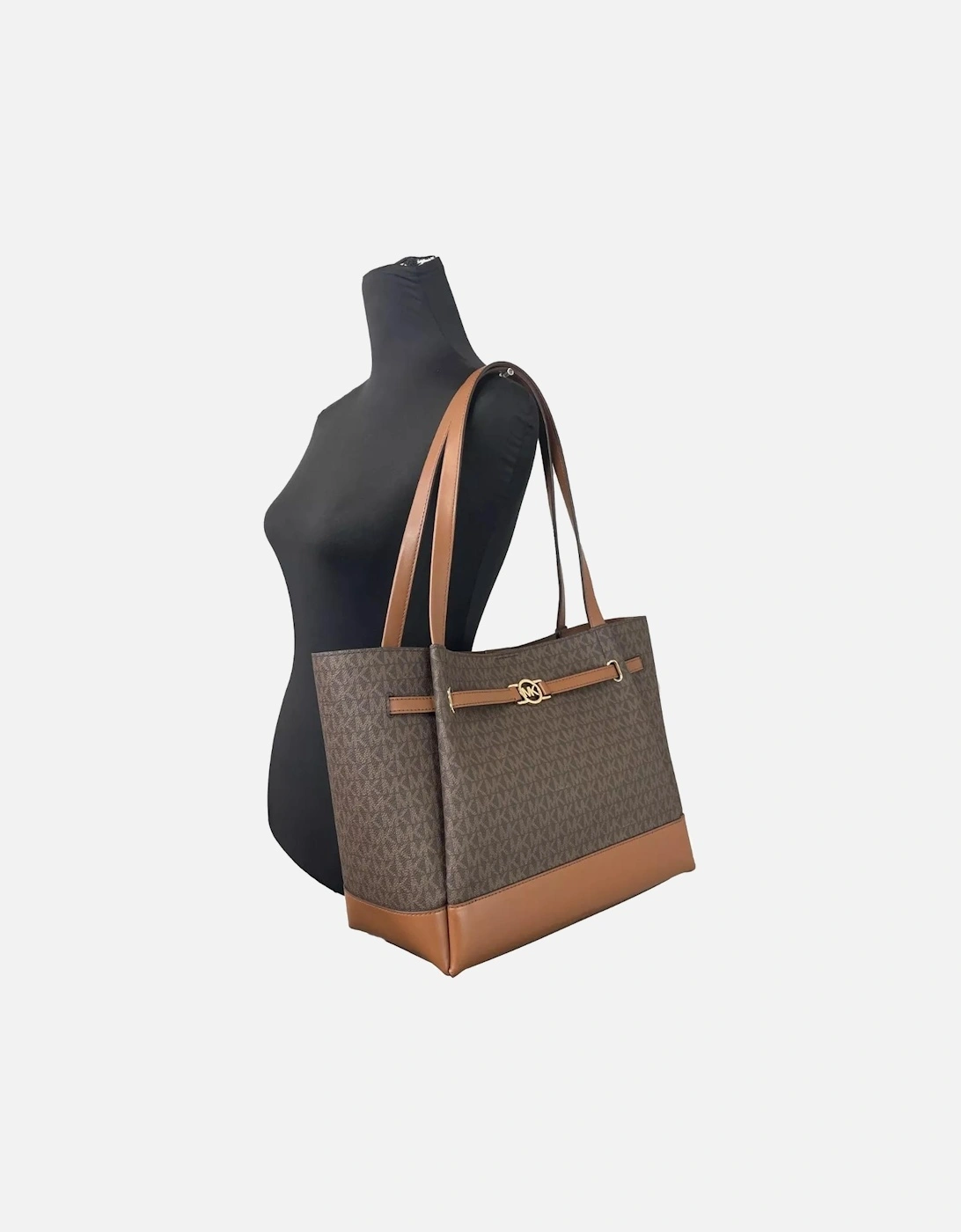 Reed Large Belted Tote Bag Women - Brown