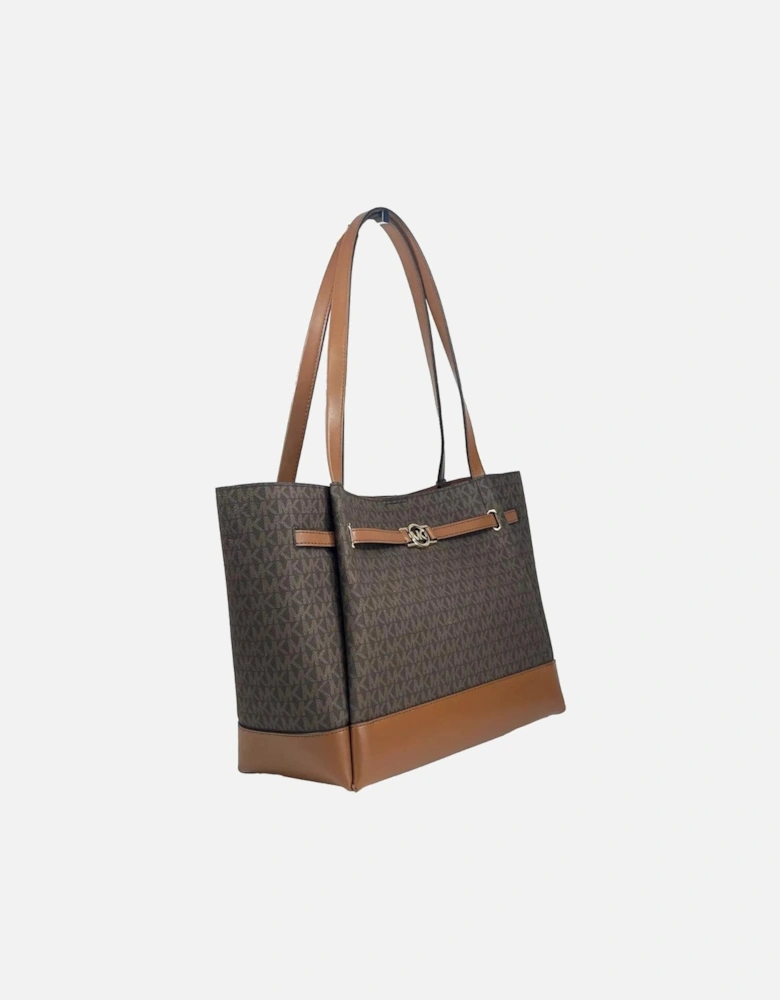 Reed Large Belted Tote Bag Women - Brown