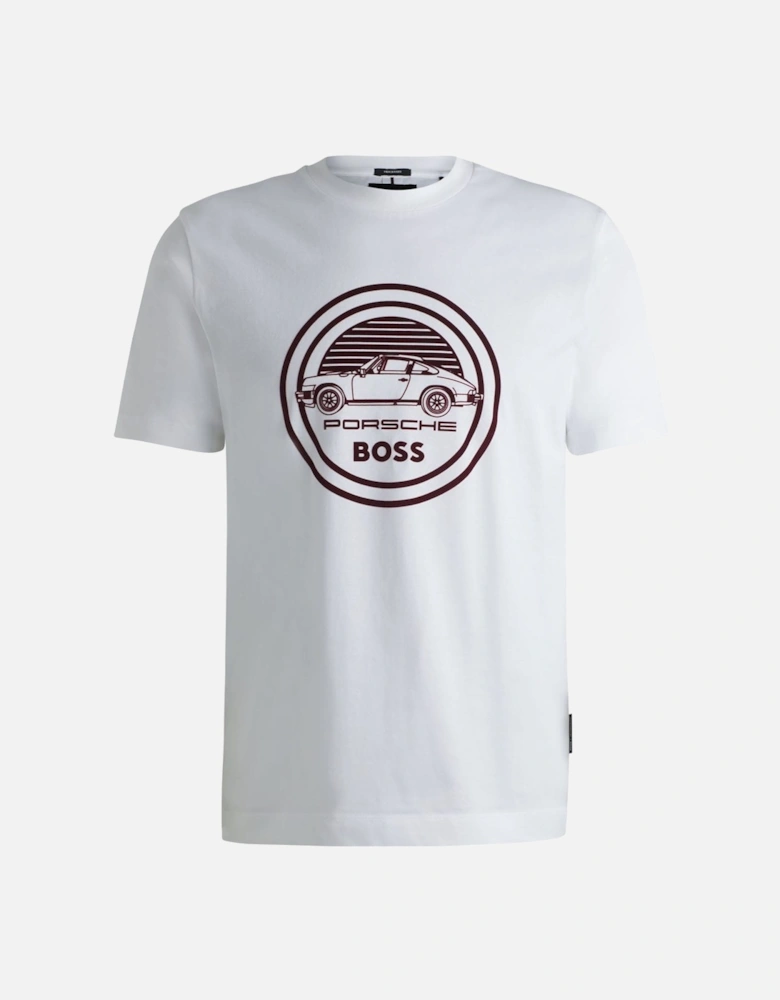 Porsche x BOSS Mercerised Cotton T-Shirt