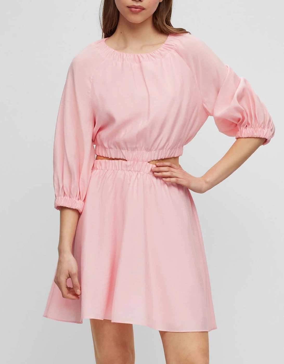 Hugo Boss Women's Kang Dress - Pink - Size: 6