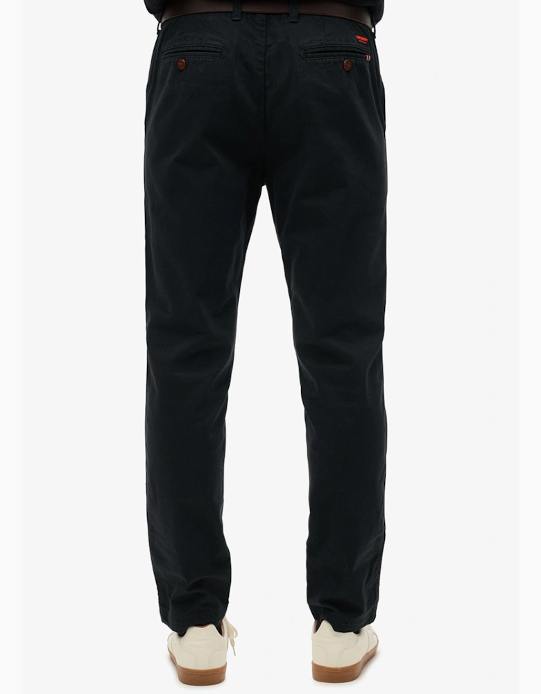 Men's International Chino Washed Black