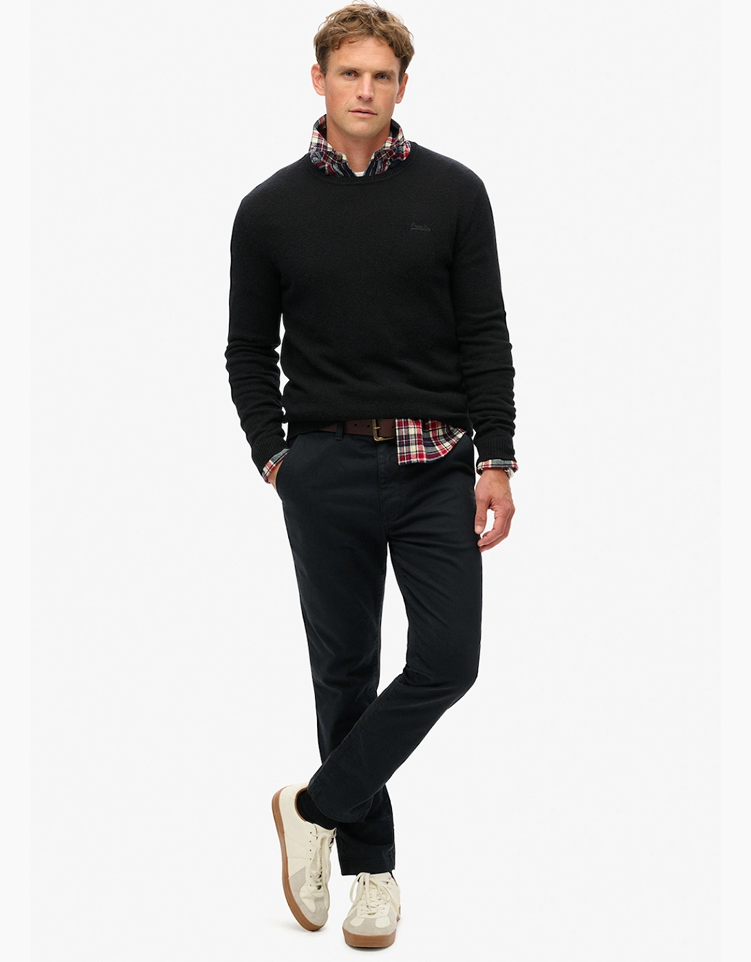 Men's International Chino Washed Black