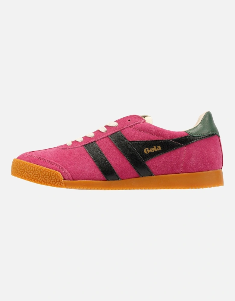 Elan Suede Women's Fuchsia/Black/Evergreen Trainers