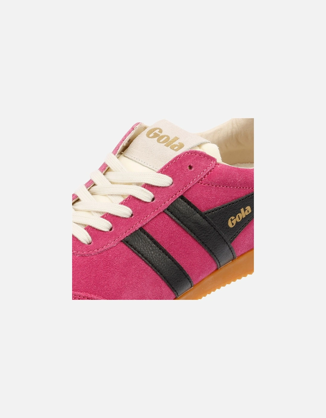 Elan Suede Women's Fuchsia/Black/Evergreen Trainers