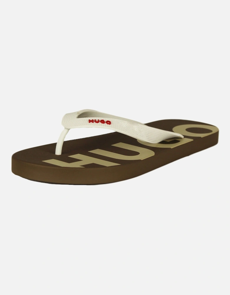 Arvel Flip Flops, Open Beige