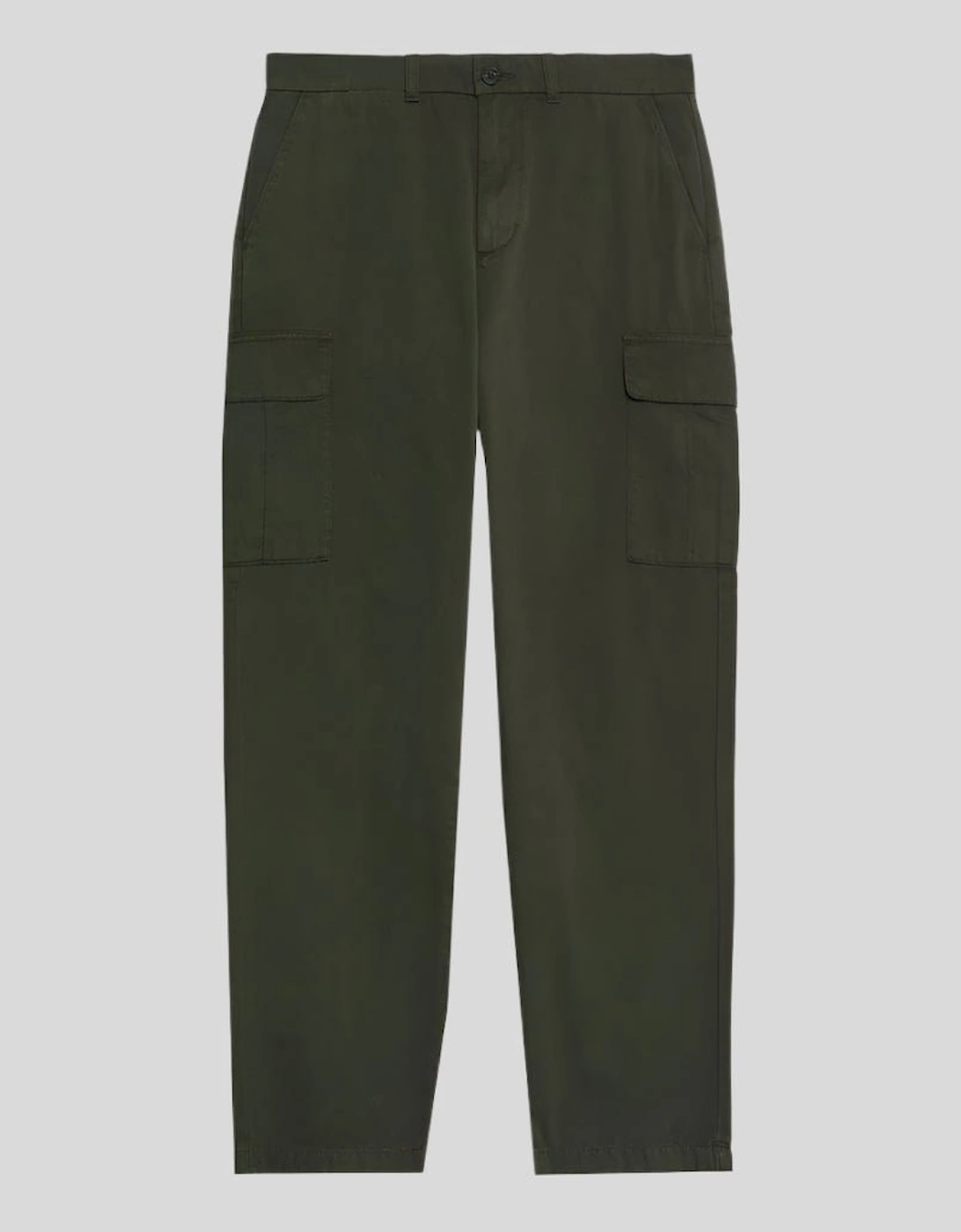 Lyle And Scott Men's Black Cargo Pocket Trousers
