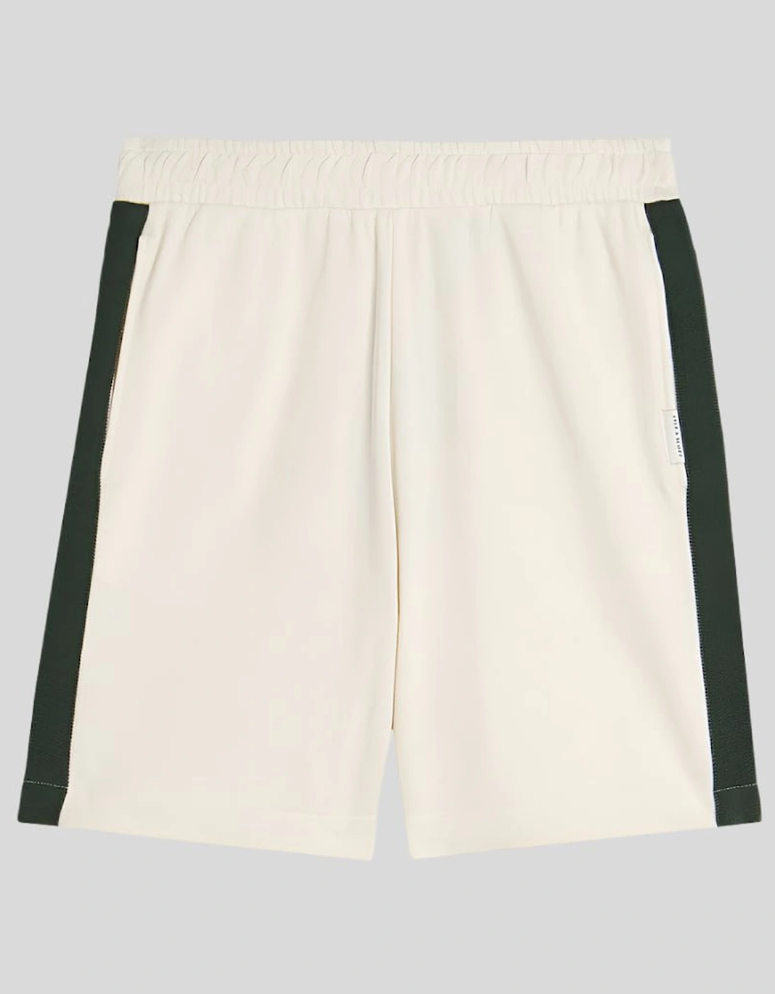 Lyle And Scott Men's White Contrast Taped Sweat Shorts  37/36/32 Xl