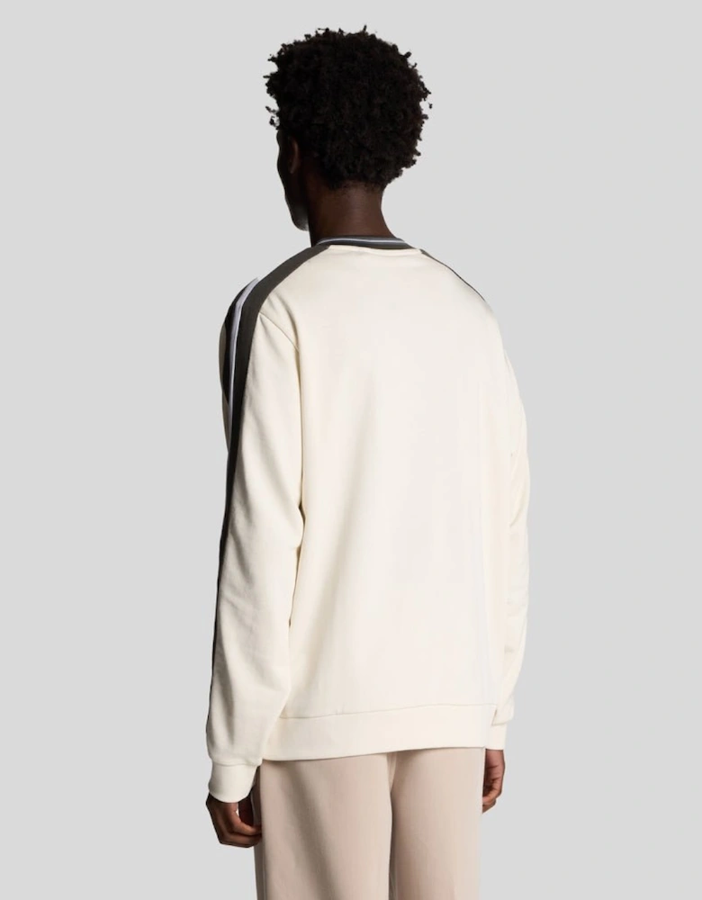 Contrast Taped Sweatshirt