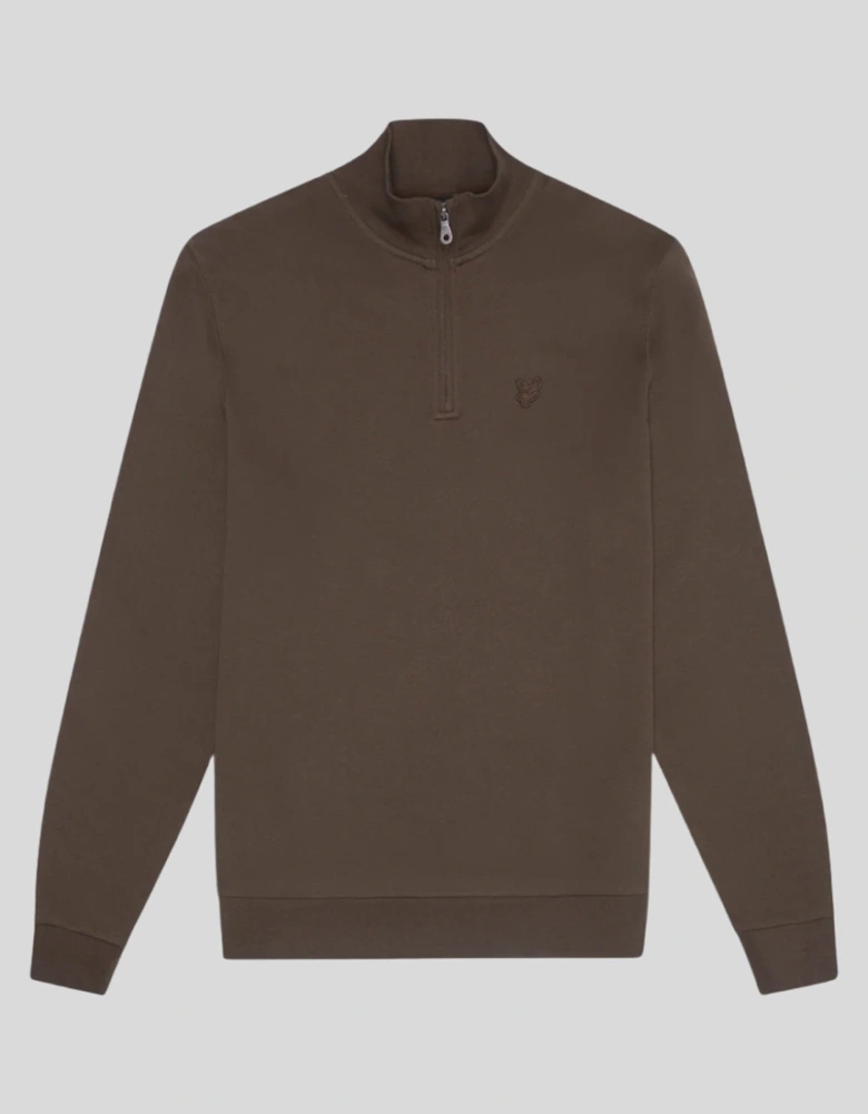 Tonal Eagle 1/4 Zip Sweatshirt