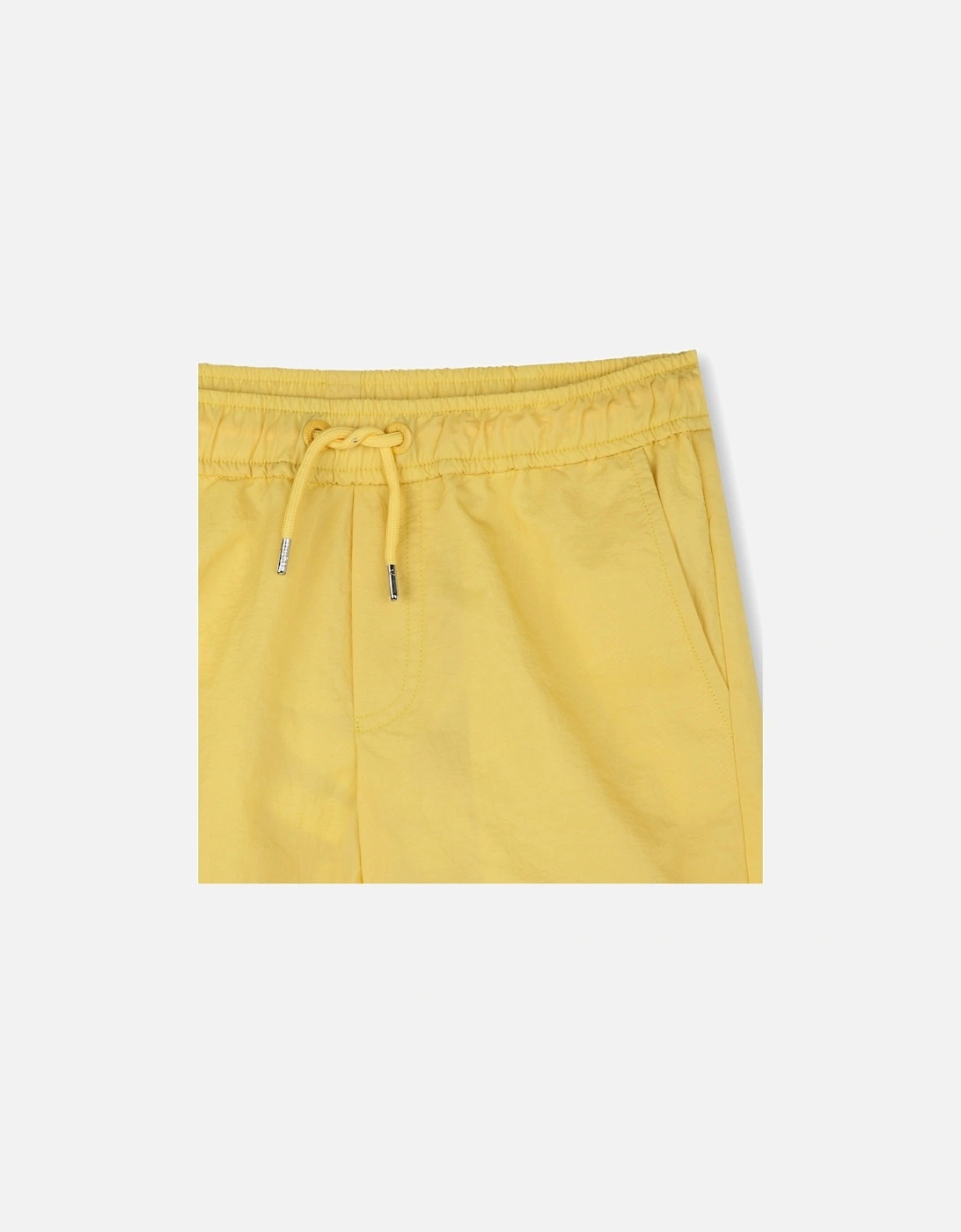 Boys Yellow Logo Swim Shorts