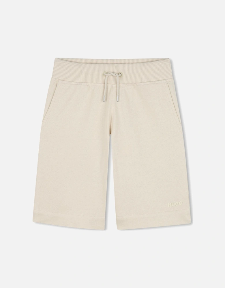 Boys Stone Logo Jog Shorts