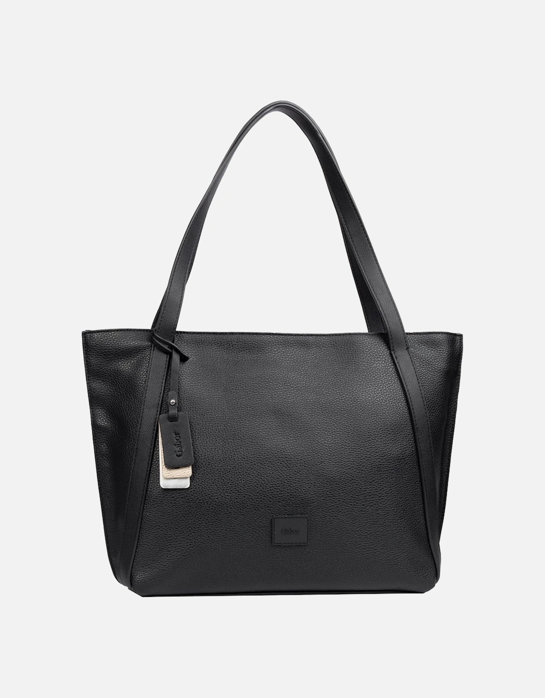 Gabor Women's Black Elfie Zip Shopper Shoulder Bag - Size: One Size
