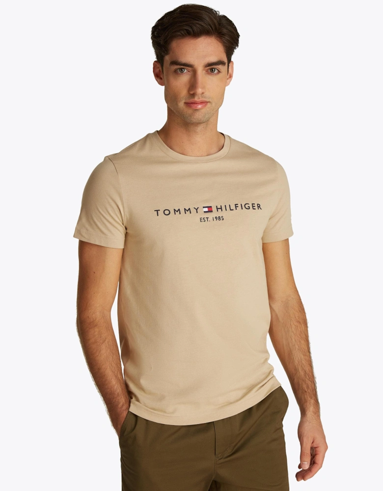 Tommy Logo Basic Mens T-Shirt