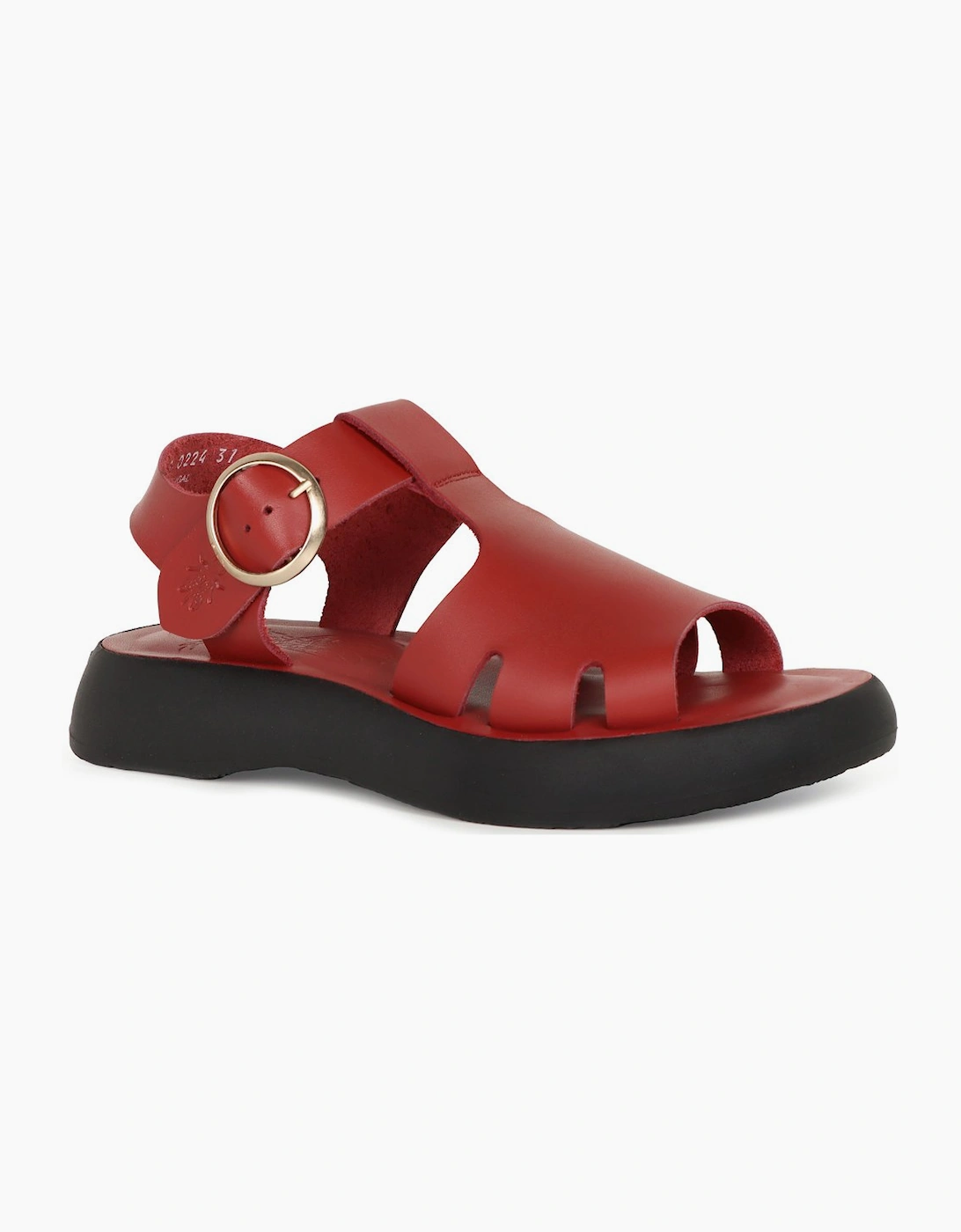 Fly London Women's Bady Womens Sandals - Red - Size: 8