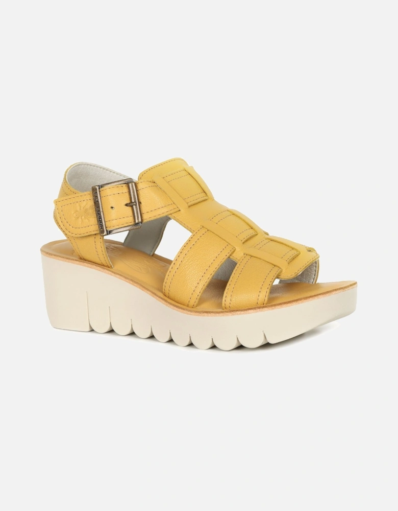 Yudd Womens Wedge Heel Sandals