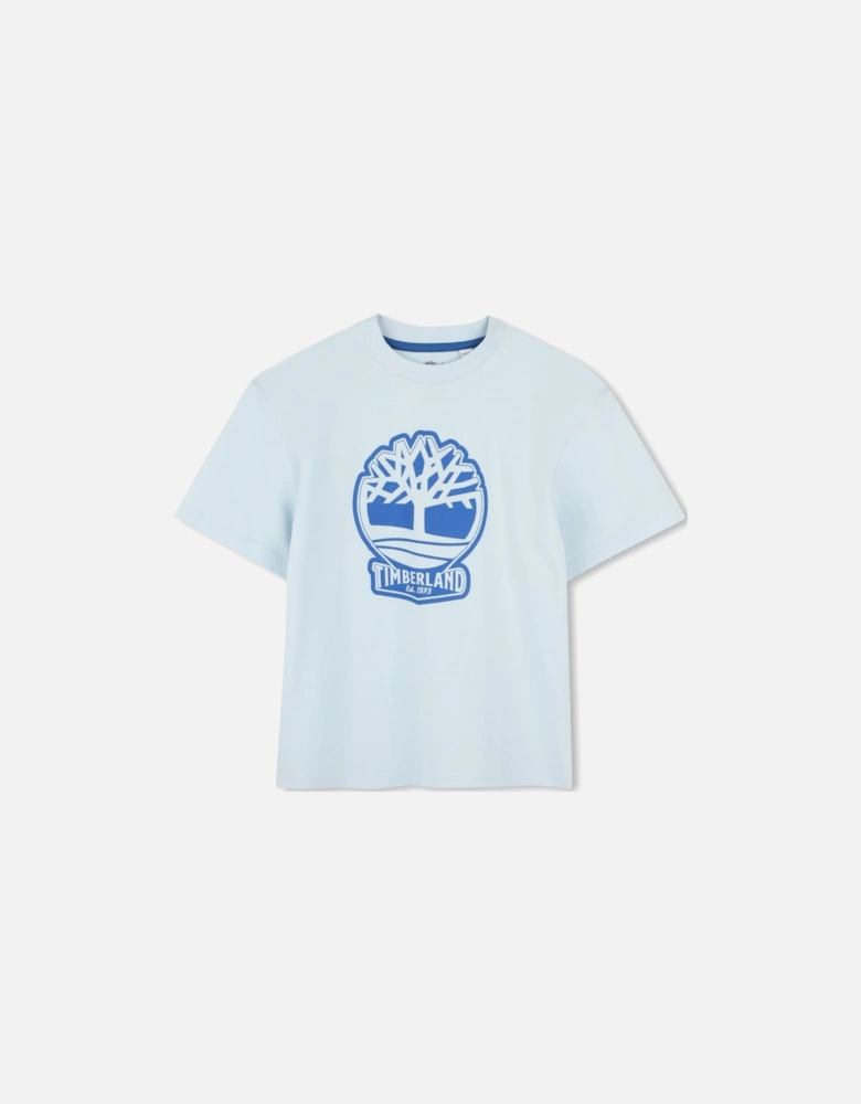 Boys Pale Logo Top