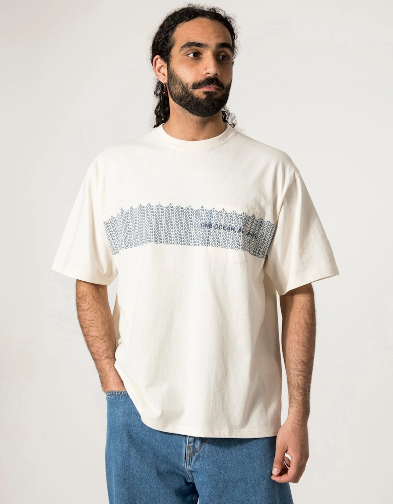 Oversized OOAL Graphic Pocket T-Shirt