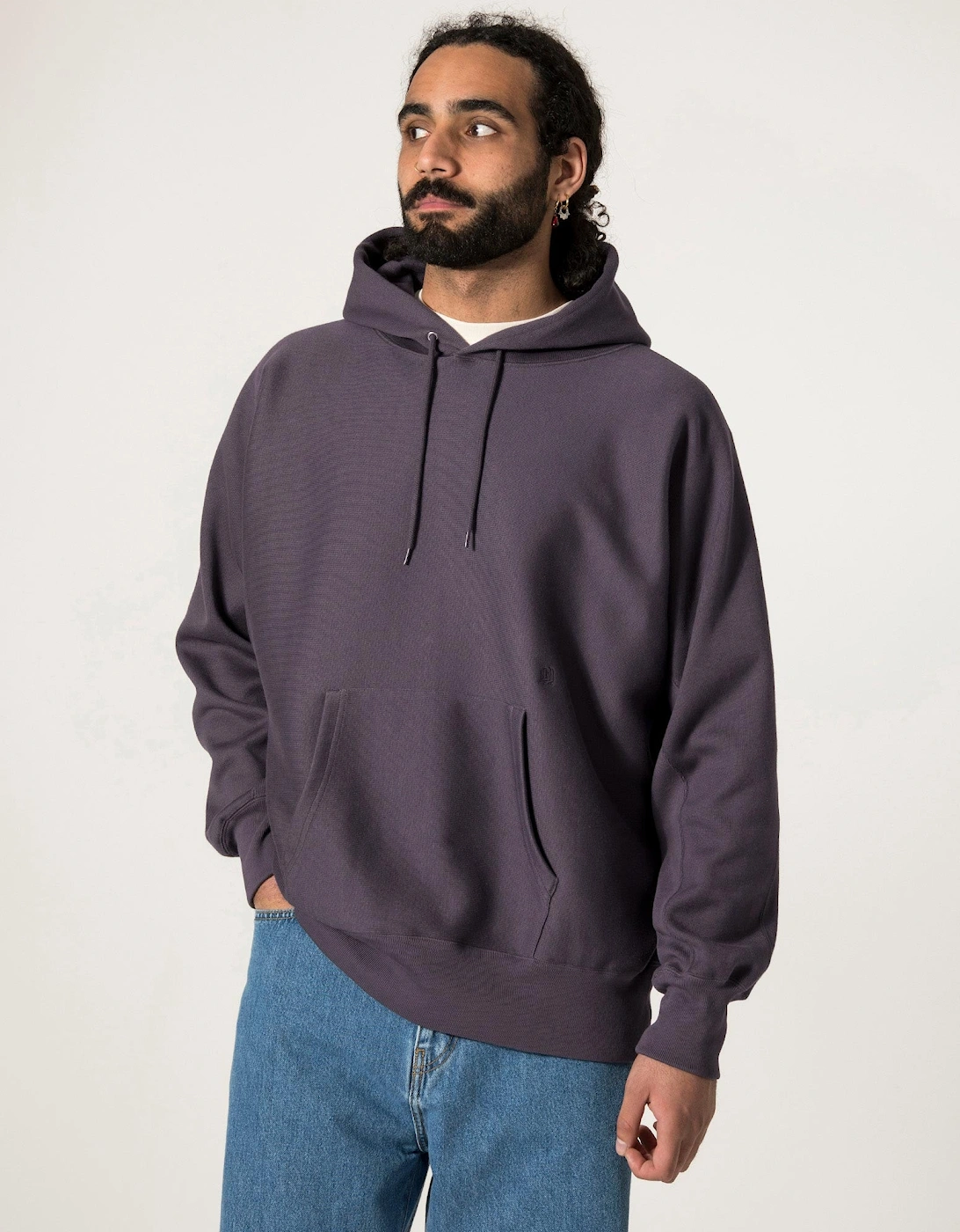 Oversized Hooded Pullover Sweat