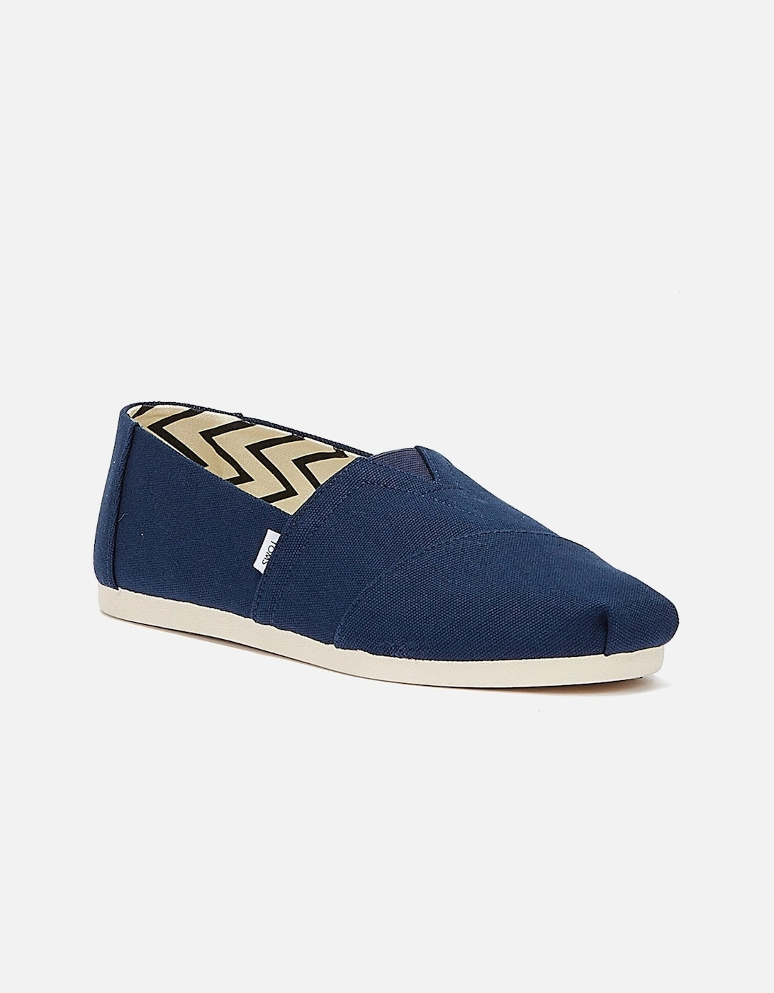 Alpargata Cotton Canvas Mens Navy Espadrilles