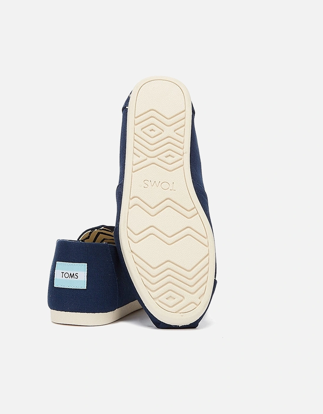 Alpargata Cotton Canvas Mens Navy Espadrilles