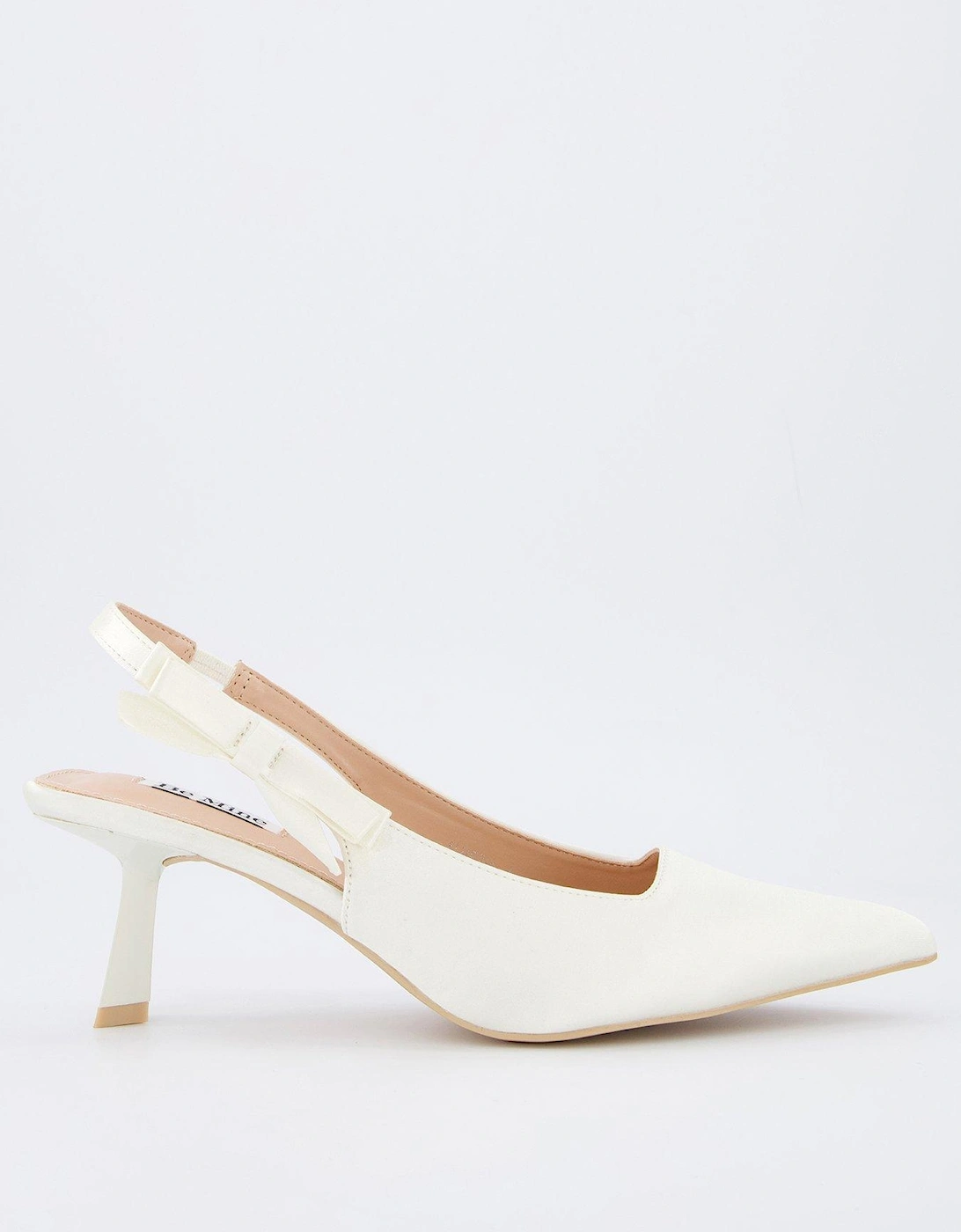 Be Mine Almeria Heeled Shoes - Ivory Satin, 2 of 1