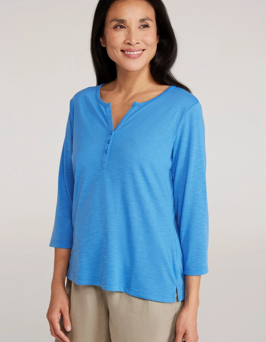 Women's Mountain Warehouse Womens/Ladies Paphos Quick Dry UV Protection Top - Blue - Size: 16